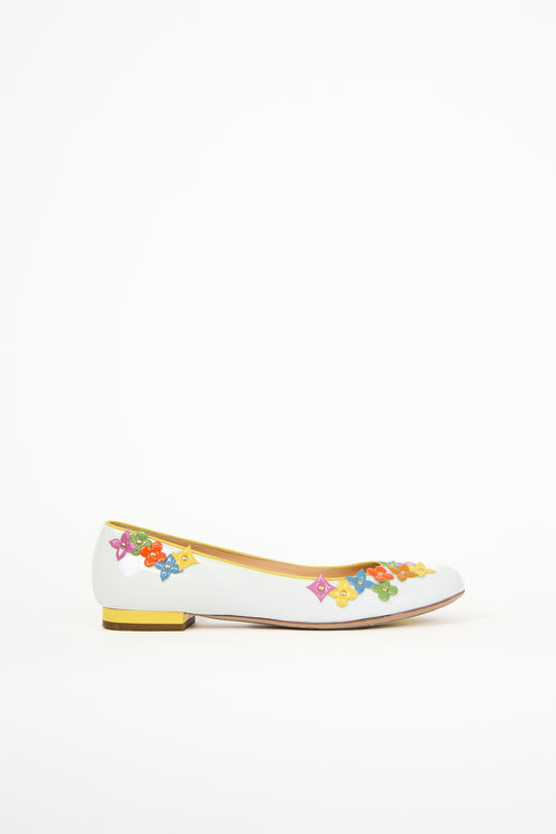 Louis Vuitton Patent Appliqué Ballet Flat