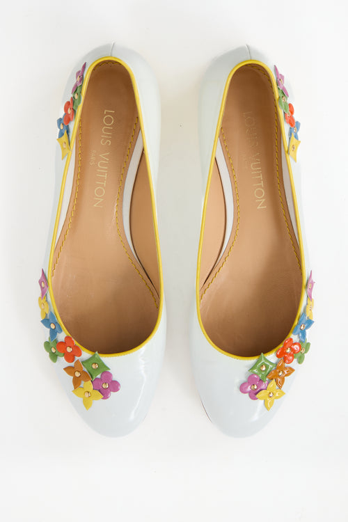 Louis Vuitton Patent Appliqué Ballet Flat