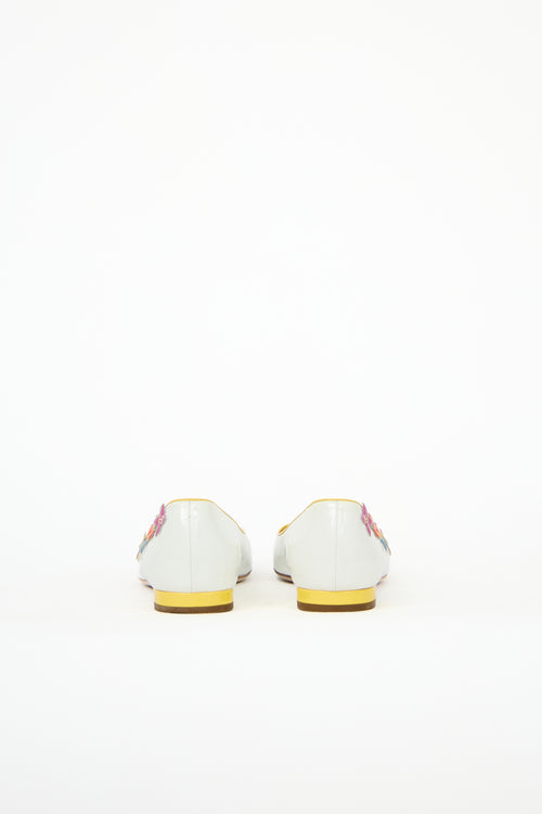 Louis Vuitton Patent Appliqué Ballet Flat