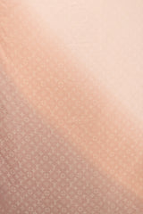 Louis Vuitton Pink & Brown Silk Monogram Ombre Scarf