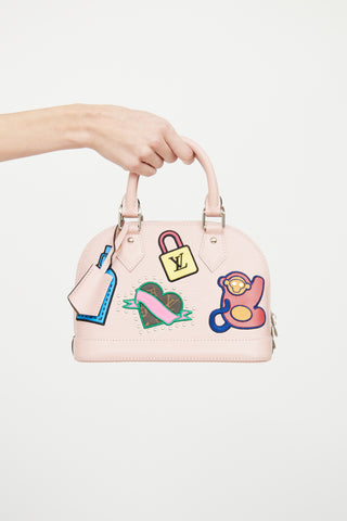 Louis Vuitton 2018 Pink Alma Epi Bag