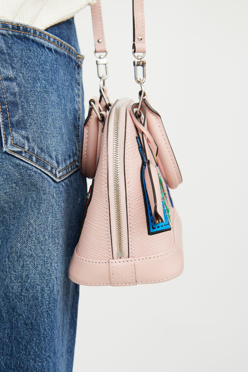 Louis Vuitton 2018 Pink Alma Epi Bag