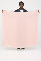 Louis Vuitton Monogram Fringe Trim Scarf