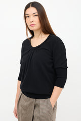 Louis Vuitton Pleated Chest  Sweater