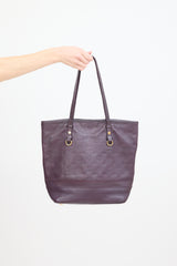 Louis Vuitton Purple Monogram Empreinte Leather Citadine PM Tote Bag
