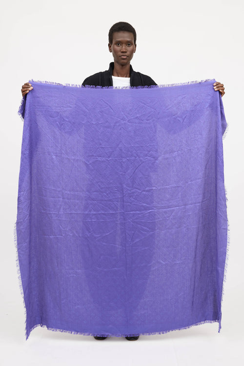 Louis Vuitton Silk Monogram Scarf