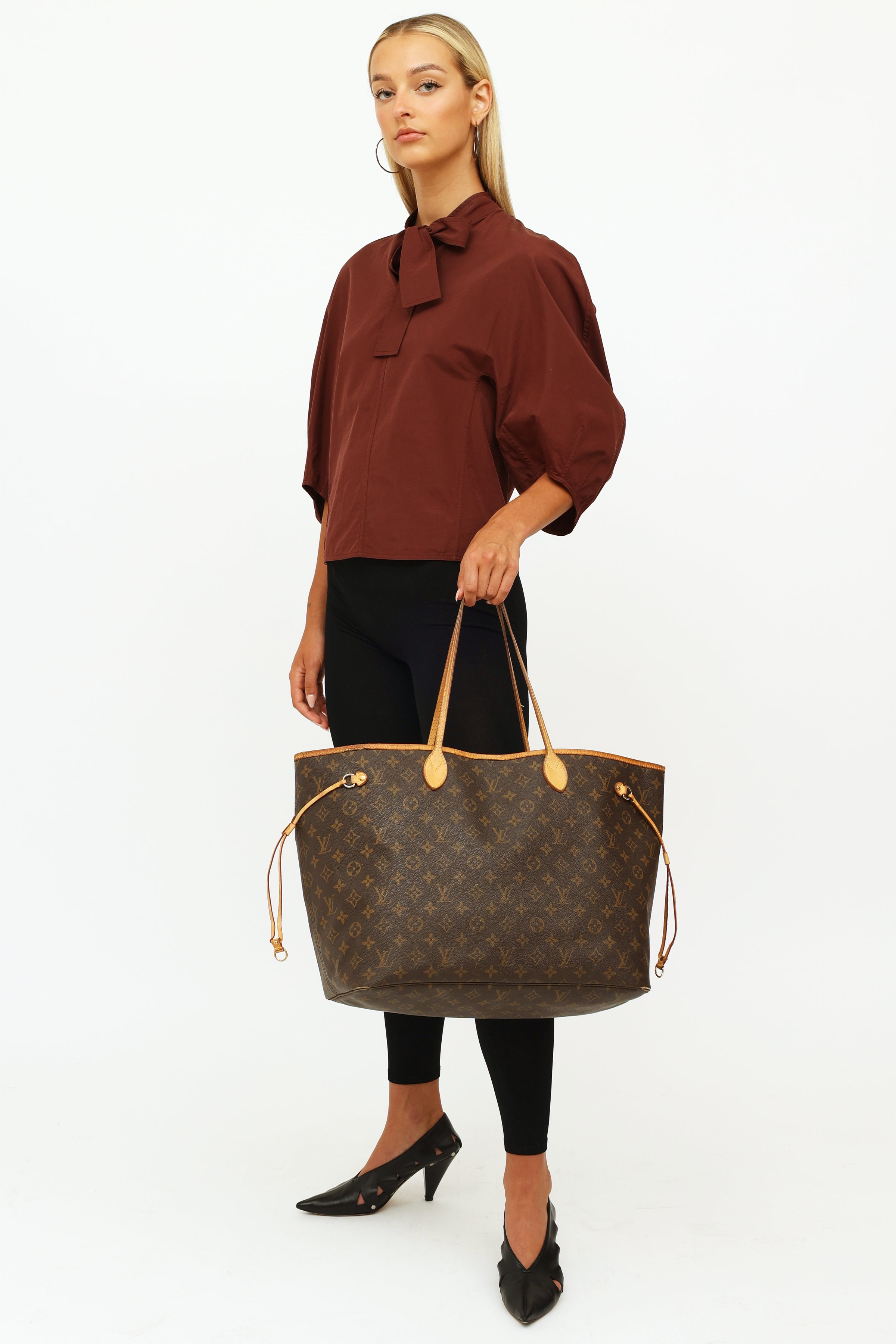 Louis Vuitton // Brown Monogram GM Neverfull Bag – VSP Consignment