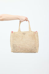 Louis Vuitton Raffia Hawaii On The Go MM Tote