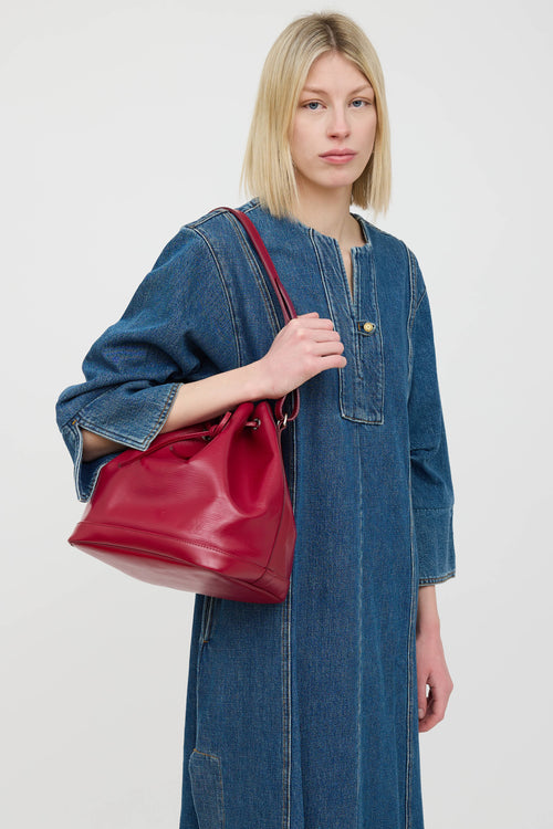 Louis Vuitton Epi Noé Bucket Bag