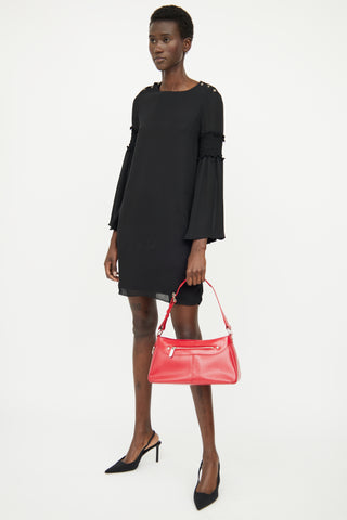 Louis Vuitton Red Epi PM Turenne Bag