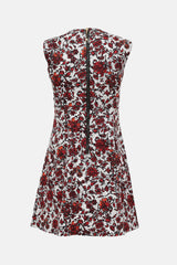 Louis Vuitton Floral Denim Dress