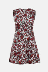 Louis Vuitton Floral Denim Dress