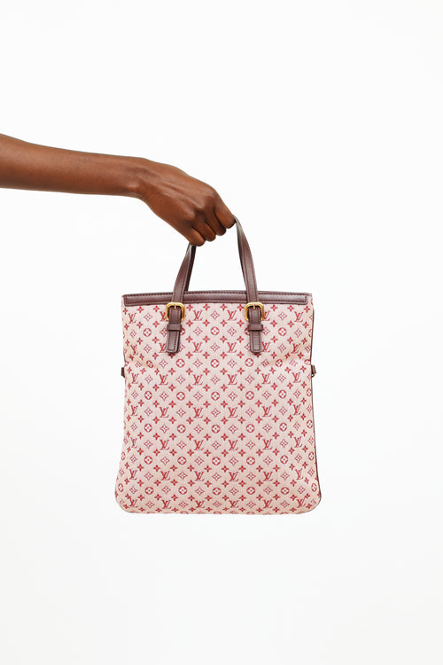 Louis Vuitton Red Mini Lin Francoise Bag