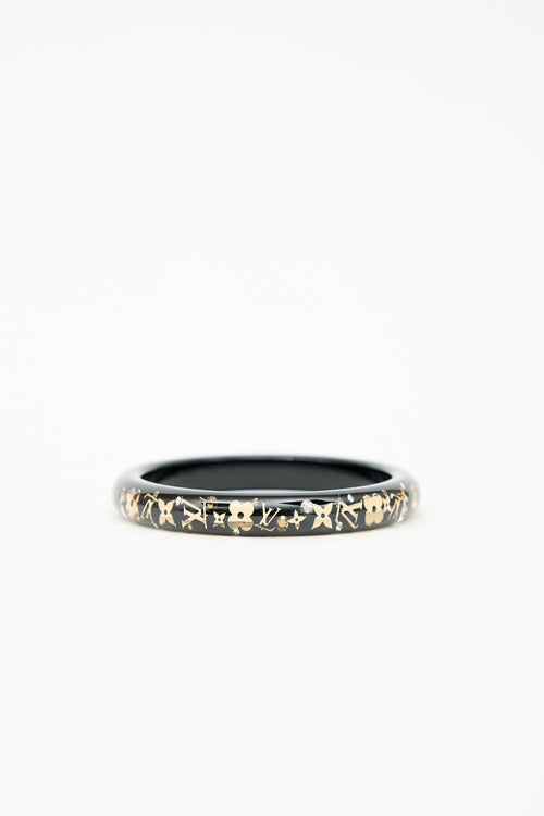 Louis Vuitton Resin Narrow Inclusion Bangle
