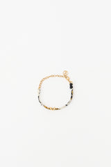 Louis Vuitton Ribbon & Chain V Bracelet