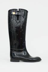 Louis Vuitton Rubber Monogram Rain Boot