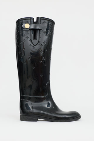 Louis Vuitton Rubber Monogram Rain Boot