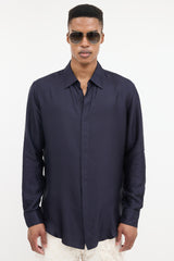 Louis Vuitton Silk Monogram Jacquard Shirt