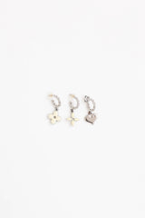 Louis Vuitton 3 Piece Sweet Monogram Earrings