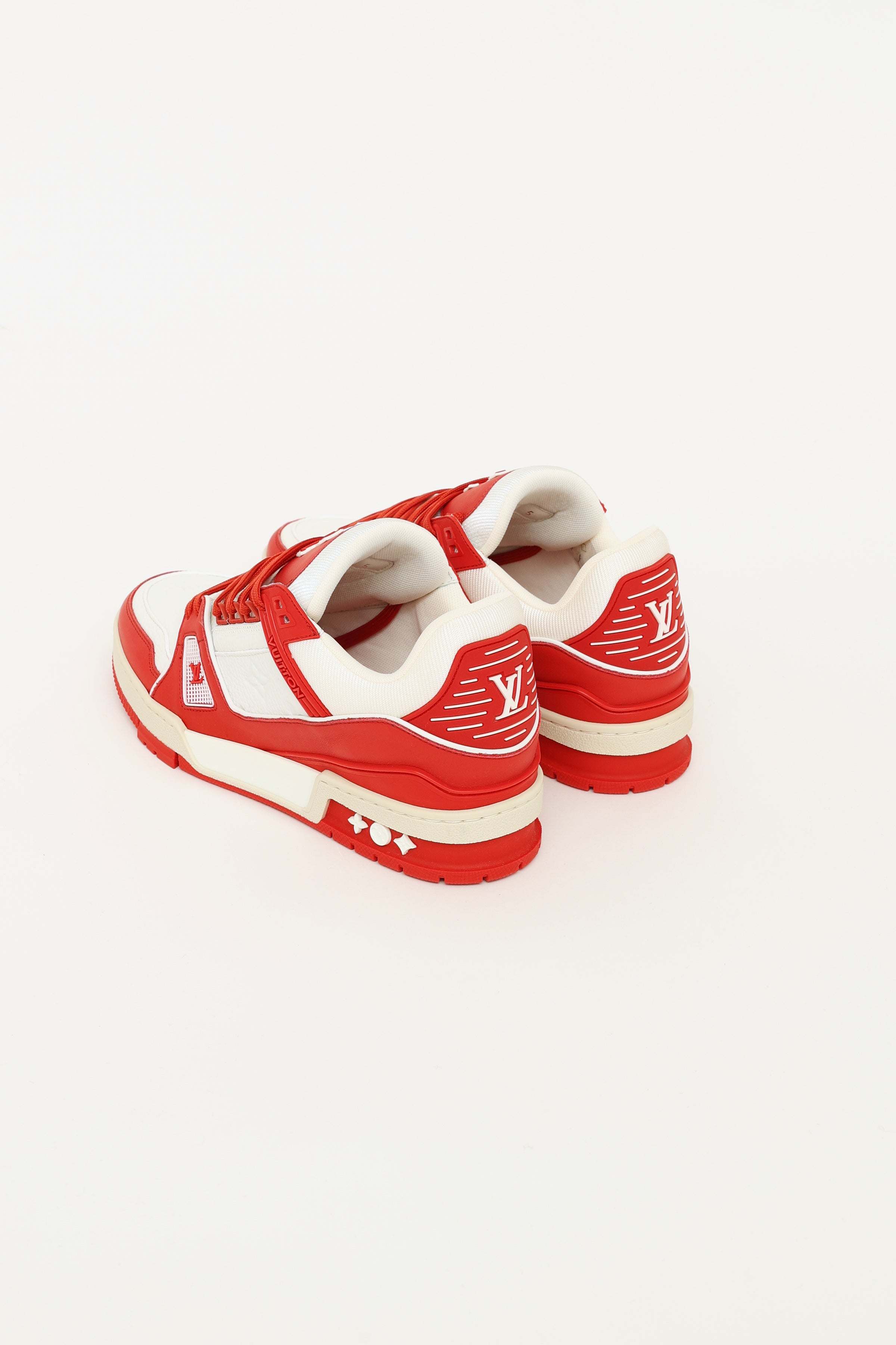 Buy Product (RED) x Louis Vuitton Trainer 'Red' - 1A8PJW