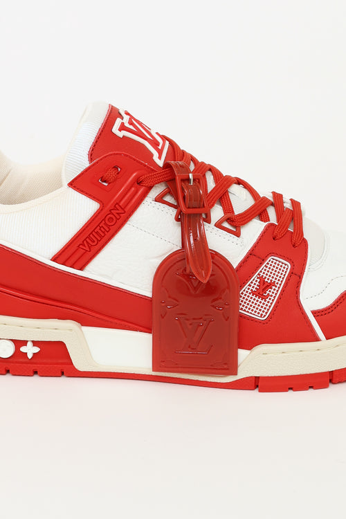 Louis Vuitton x (RED) Aids Project Trainers