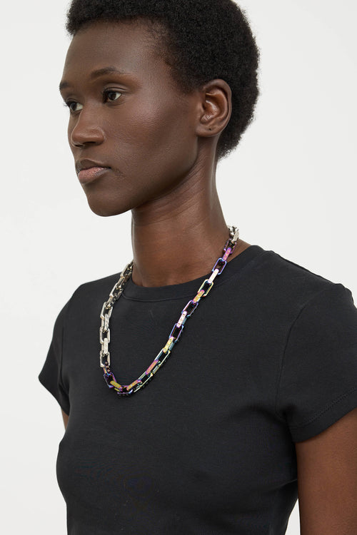 Louis VuittonIridescent Monogram Chain Necklace