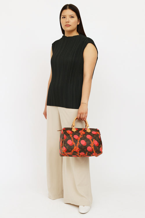 Louis Vuitton 2015 Brown & Multi Monogram Ramages Speedy 30 Bag