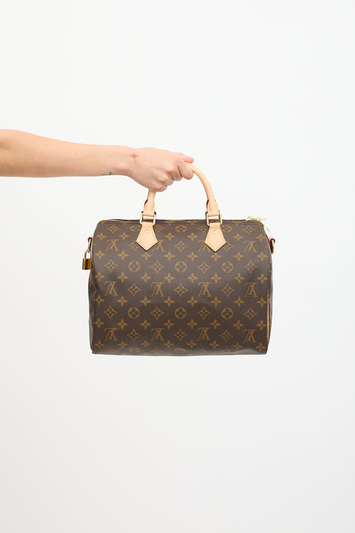 Louis Vuitton Monogram Speedy Bandoulière 30 Bag