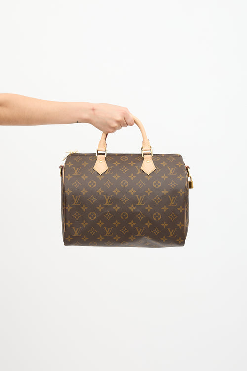Louis Vuitton Monogram Speedy Bandoulière 30 Bag