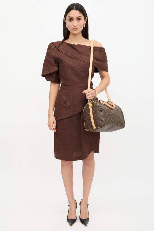 Louis Vuitton Monogram Speedy Bandoulière 30 Bag