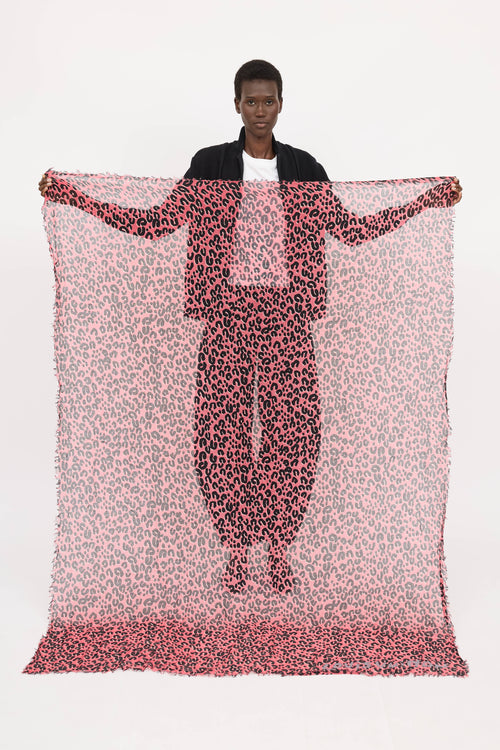 Louis Vuitton X Stephen Sprouse Patterned Cashmere Scarf