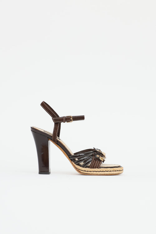 Louis VuittonCharm Espadrille Sandal
