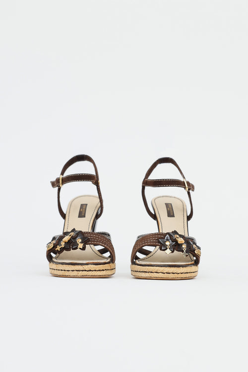 Louis VuittonCharm Espadrille Sandal