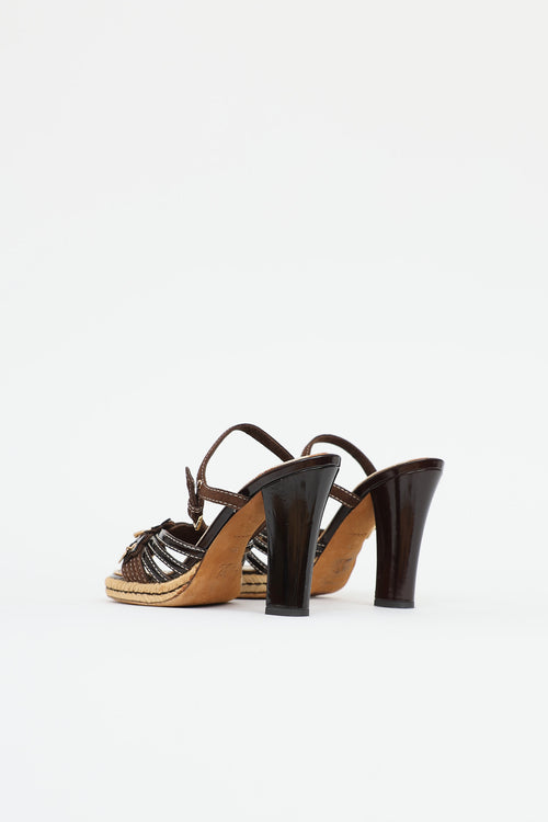 Louis VuittonCharm Espadrille Sandal