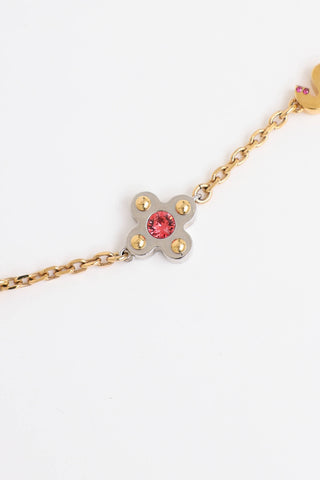 Louis Vuitton Two Tone Love Letter Necklace