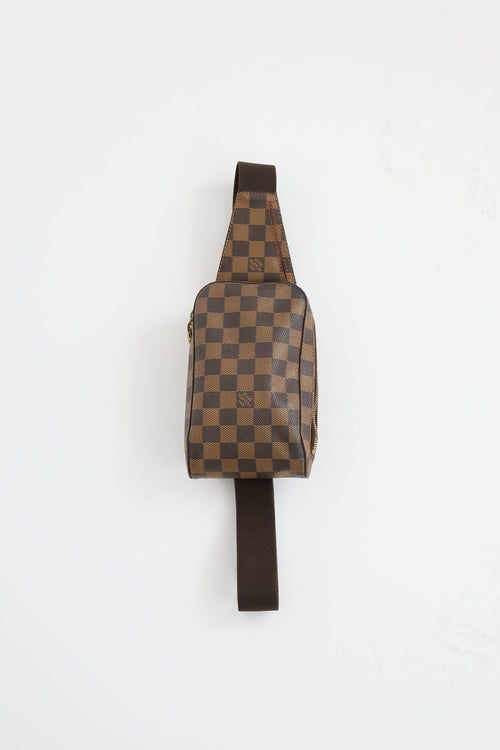 Louis Vuitton 2003 Damier Ebene Geronimos Bag