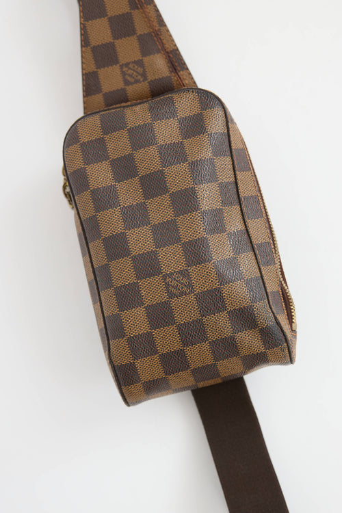 Louis Vuitton 2004 Damier Ebene Geronimos Bag