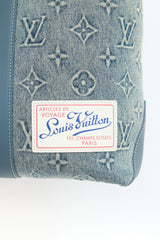 Louis Vuitton Washed Denim Weekend Tote NM Bag