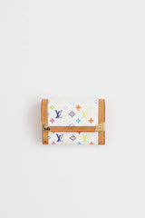 Louis Vuitton x Takashi Murakami Porte-Monnaie Plat Coin Purse