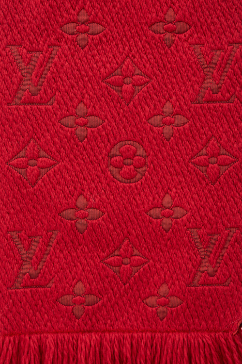 Louis Vuitton Wool Logomania Scarf