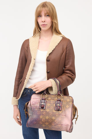 Louis Vuitton X Richard Prince 2008 Graduate Jokes Bag