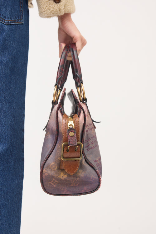 Louis Vuitton X Richard Prince 2008 Graduate Jokes Bag