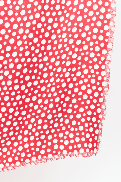 Louis Vuitton X Yayoi Kusama Infinity Dot Scarf