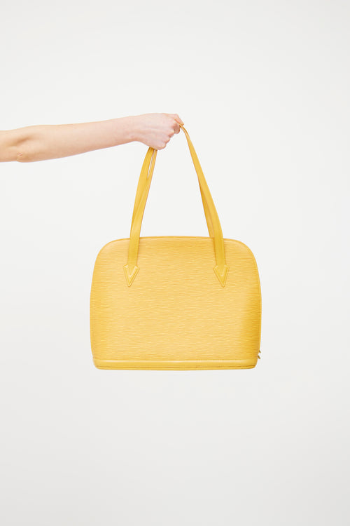 Louis Vuitton Yellow Epi Lussac Bag