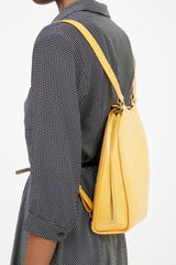 Louis Vuitton Yellow Epi Leather Mabillon Backpack
