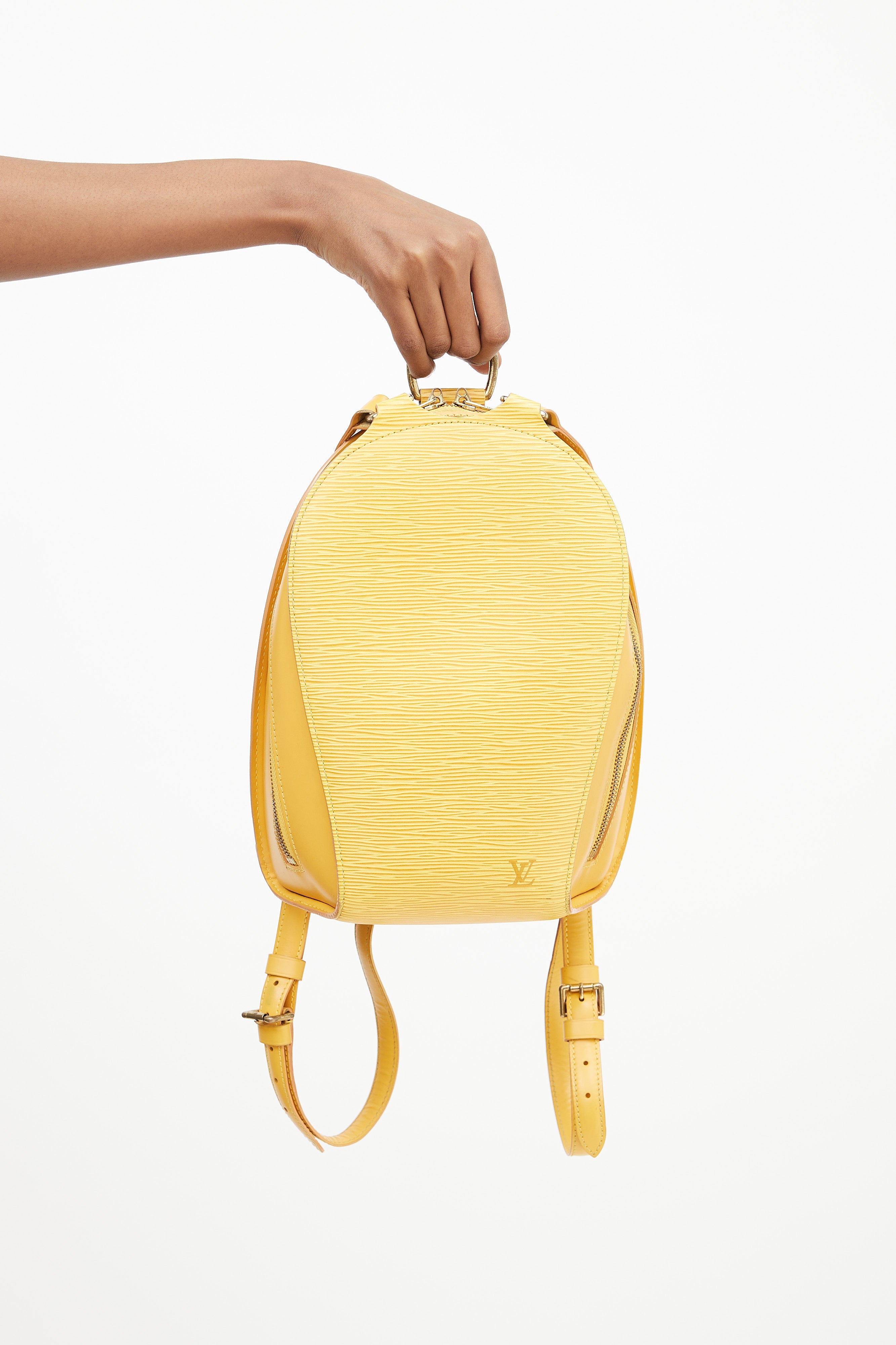 Louis Vuitton // Yellow Epi Leather Mabillon Backpack – VSP Consignment