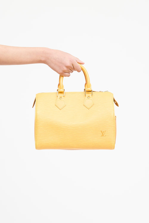 Louis Vuitton Epi Leather Speedy 25 Bag
