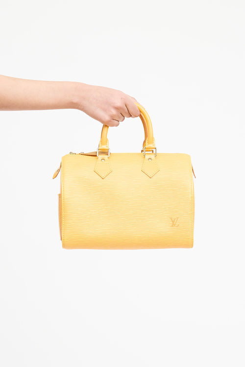 Louis Vuitton Epi Leather Speedy 25 Bag