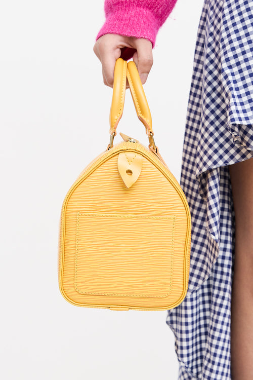 Louis Vuitton Epi Leather Speedy 25 Bag