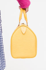 Louis Vuitton Epi Leather Speedy 25 Bag